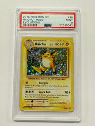 Raichu (36/108) [XY: Evolutions] Graded PSA 9