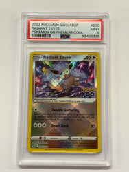 Radiant Eevee (SWSH230) [Sword & Shield: Black Star Promos] Graded PSA 9