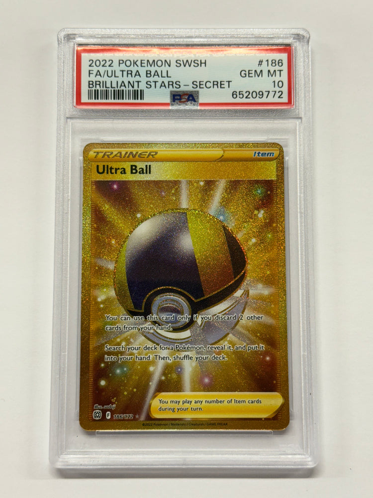 Ultra Ball (186/172) [Sword & Shield: Brilliant Stars] Graded PSA 10