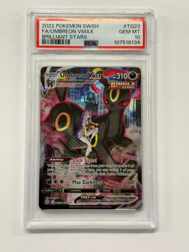 Umbreon VMAX (TG23/TG30) [Sword & Shield: Brilliant Stars] Graded PSA 10
