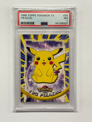 Topps 1999 Pikachu Graded PSA 7