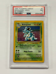 Nidoqueen No Symbol Error (7/64) [Jungle Unlimited] Graded PSA 7