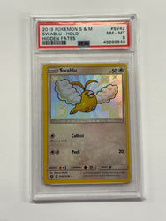 Swablu (SV42/SV94) [Sun & Moon: Hidden Fates - Shiny Vault] Graded PSA 8