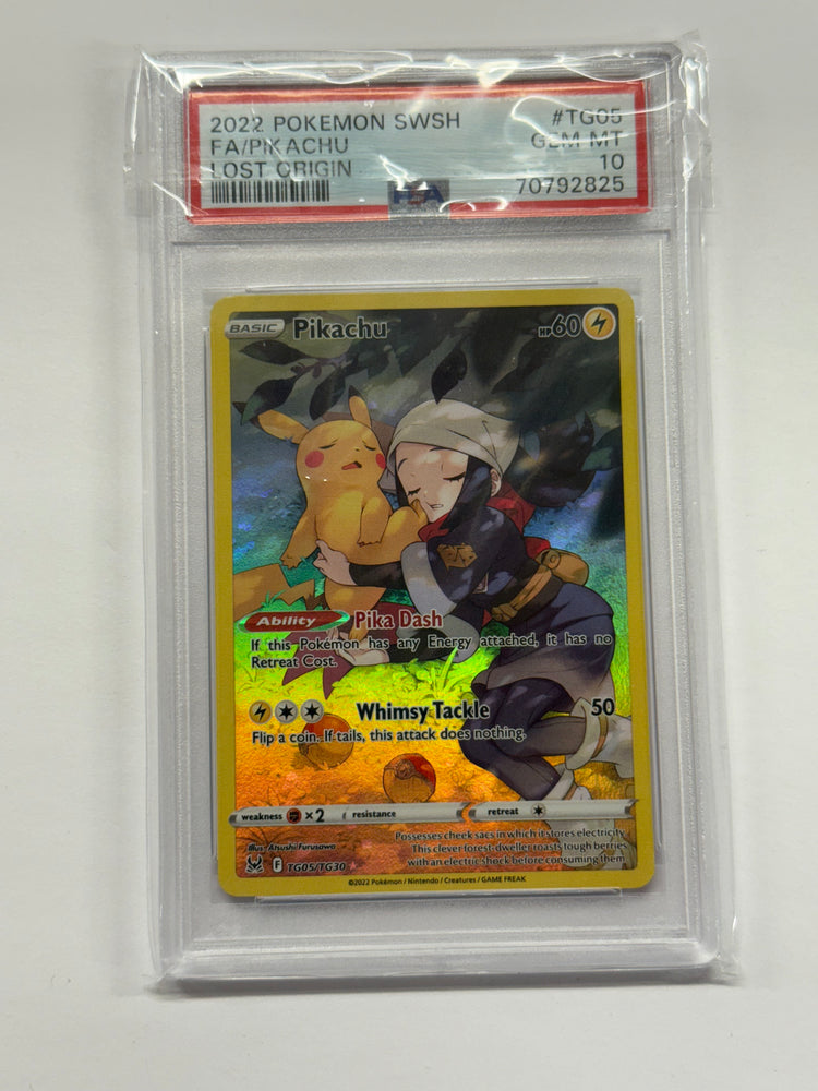 Pikachu (TG05/TG30) [Sword & Shield: Lost Origin] Graded PSA 10