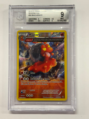 Magcargo (24/160) [XY: Primal Clash] Graded BGS 9