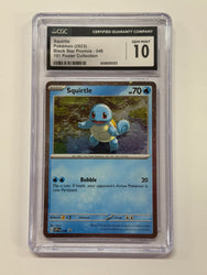 Squirtle (048) (Cosmos Holo) [Scarlet & Violet: Black Star Promos] Graded CGC 10