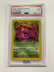 Dark Muk (41/82) [Team Rocket 1st Edition] Graded PSA 9