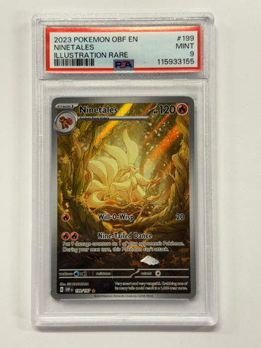 Ninetales (199/197) [Scarlet & Violet: Obsidian Flames] Graded PSA 9