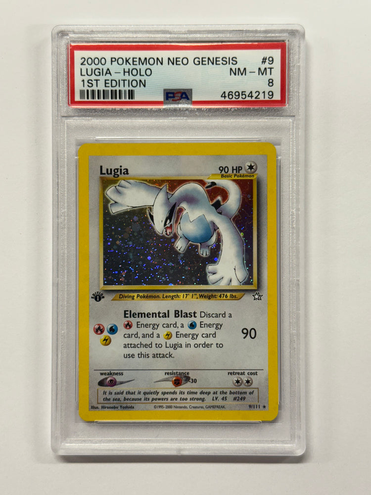 Lugia (9/111) [Neo Genesis 1st Edition] Graded PSA 8
