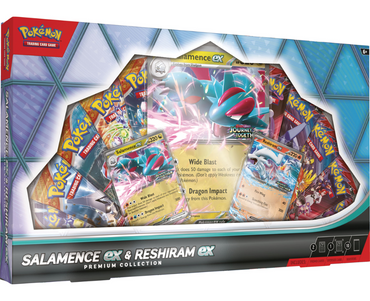 POKEMON SALAMENCE EX/RESHIRAM EX PREMIUM COLLECTION (LIMIT 2)
