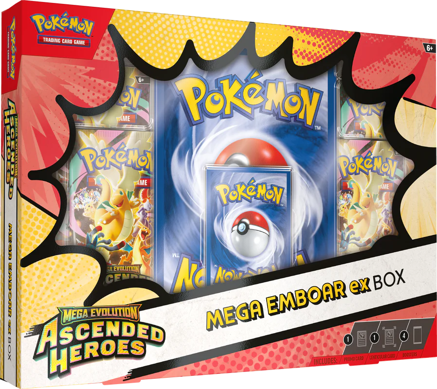 POKEMON ME2.5 ASCENDED HEROES EX BOX