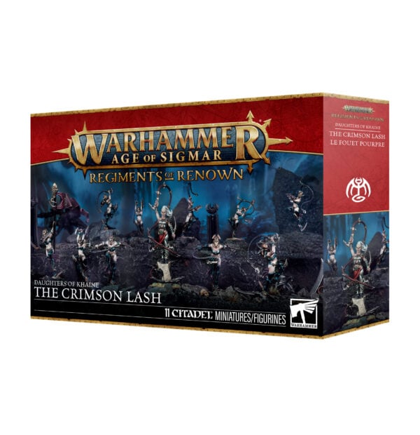 WARHAMMER: AGE OF SIGMAR DAUGHTERS OF KHAINE THE CRIMSON LASH