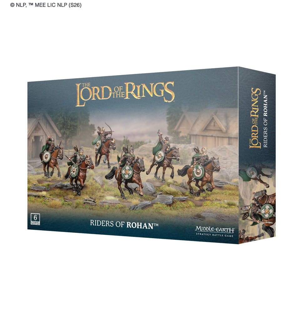 MIDDLE-EARTH THE LORD OF THE RINGS RIDERS OF ROHAN STRATEGY BOARD GAME
