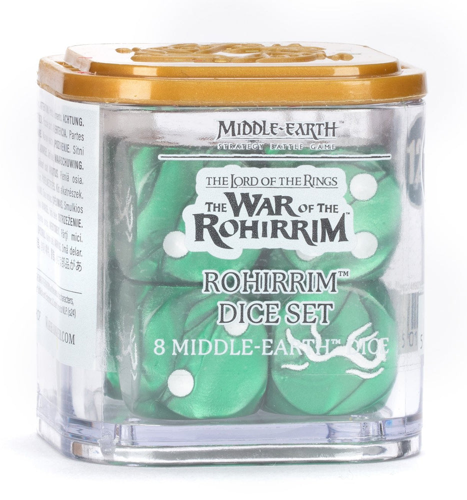 LORD OF THE RINGS MIDDLE-EARTH ROHIRRIM DICE SET OF 8
