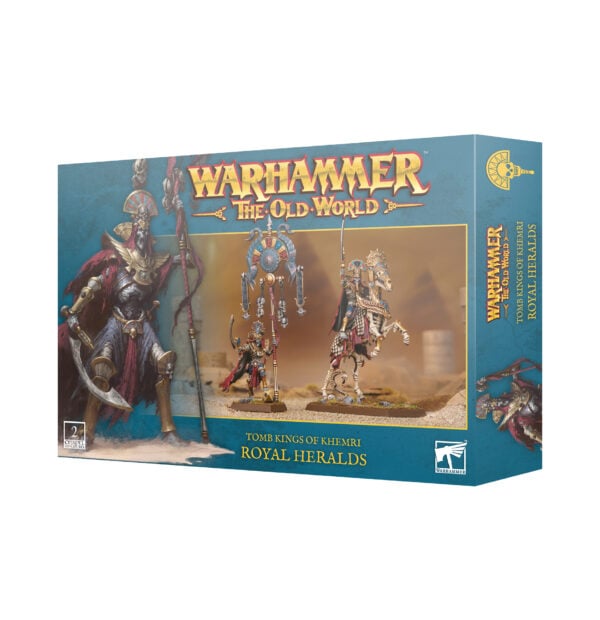 WARHAMMER: THE OLD WORLD TOMB KINGS OF KHEMRI ROYAL HERALDS