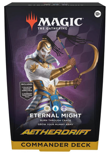 MTG AETHERDRIFT COMMANDER ETERNAL MIGHT