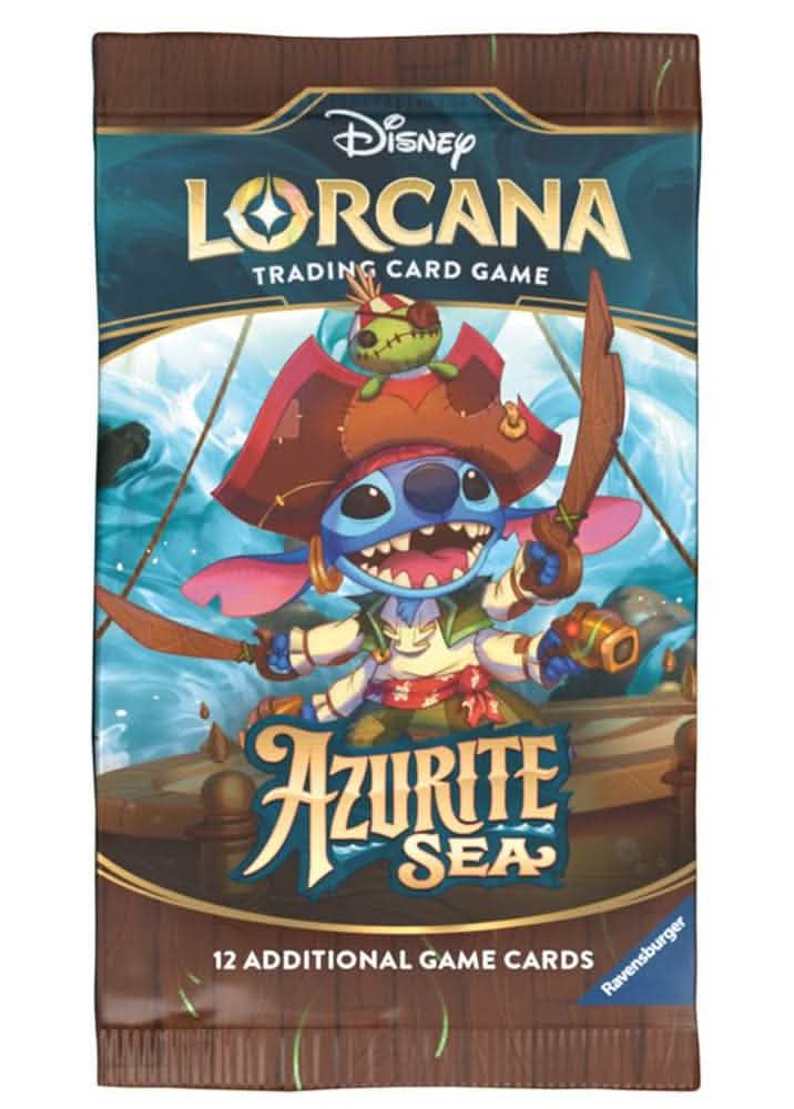 DISNEY LORCANA AZURITE SEA BOOSTER PACK