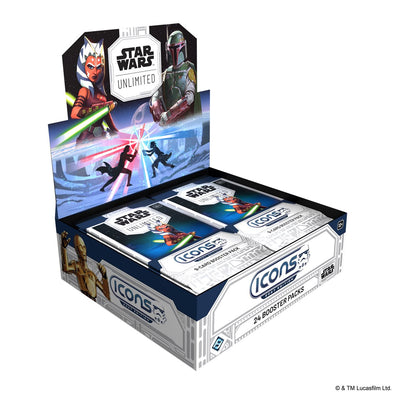 STAR WARS UNLIMITED ICONS 2027 BOOSTER BOX PRE ORDER ^ NOV 20/26