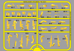 Death Fields: Weapons Upgrade Sprue 001