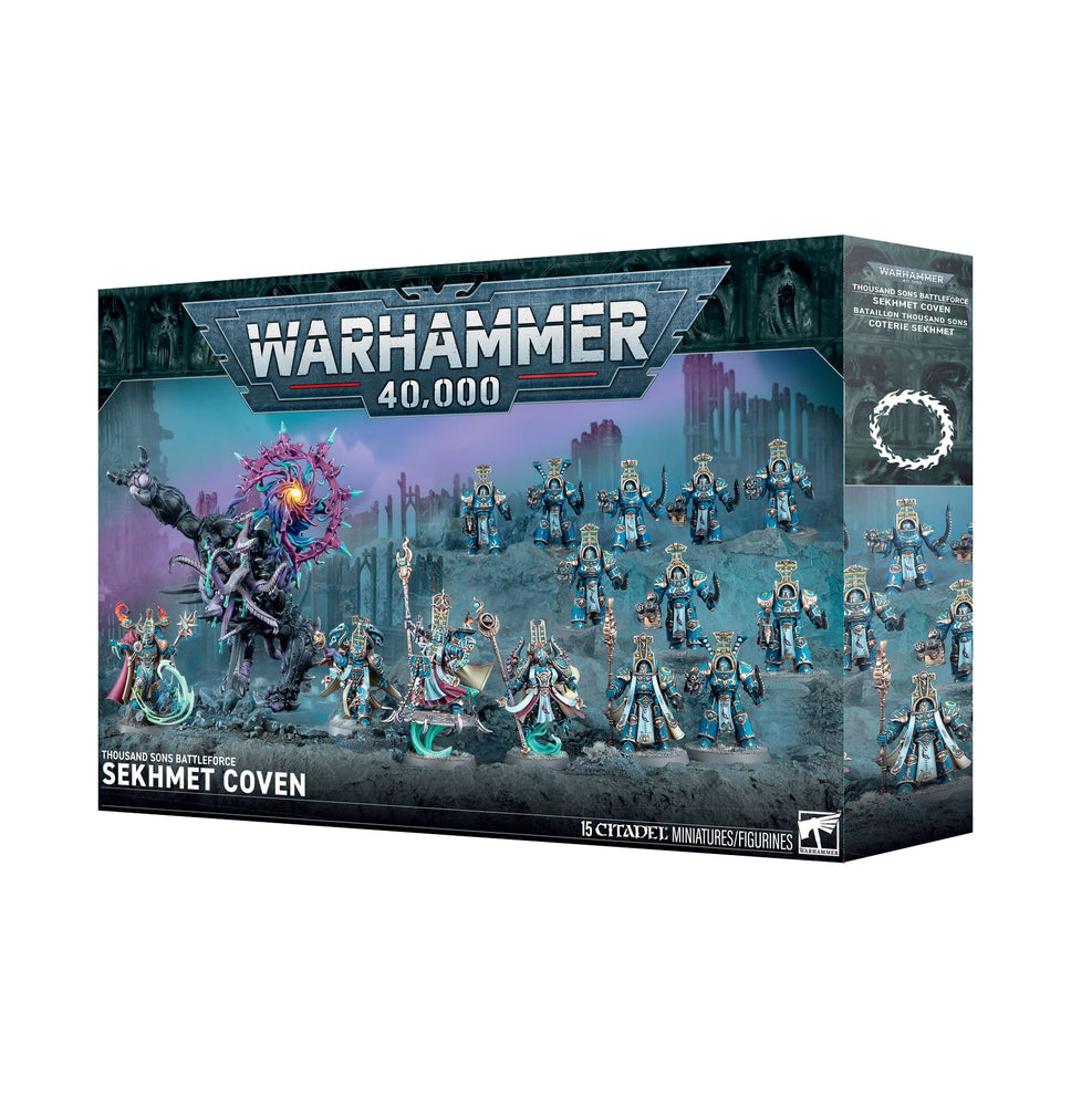 WARHAMMER 40,000 THOUSAND SONS SEKHMET COVEN BATTLEFORCE