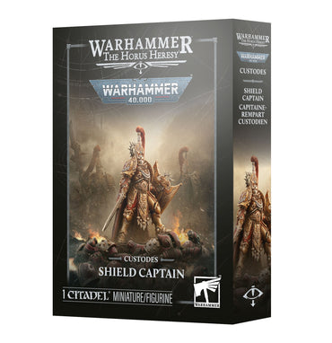 WARHAMMER 40,000/WARHAMMER: THE HORUS HERESY CUSTODES SHIELD CAPTAIN