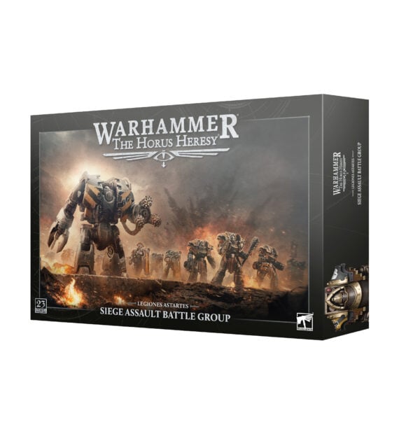 WARHAMMER: THE HORUS HERESY LEGIONS ASTARTES SIEGE ASSAULT BATTLE GROUP