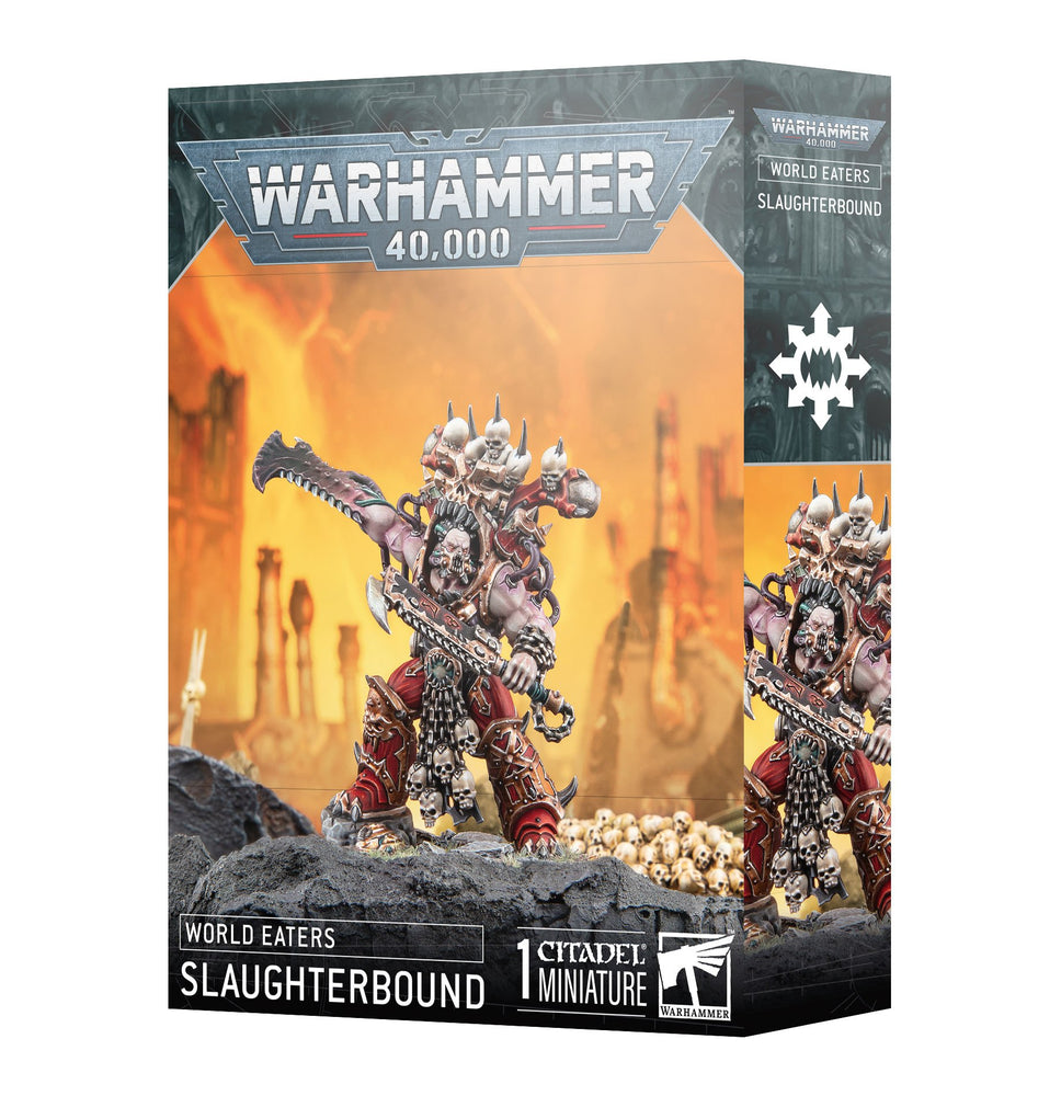 WARHAMMER 40,000 SLAUGHTERBOUND WORLD EATERS