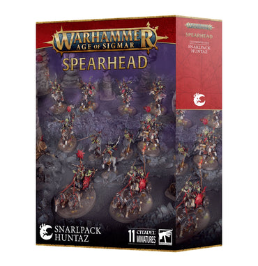 WARHAMMER: AGE OF SIGMAR SNARLPACK HUNTAZ GLOOMSPITE GITZ SPEARHEAD