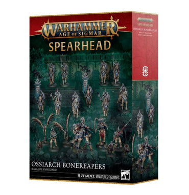 WARHAMMER: AGE OF SIGMAR SPEARHEAD OSSIARCH BONEREAPERS KAVALOS VANGUARD