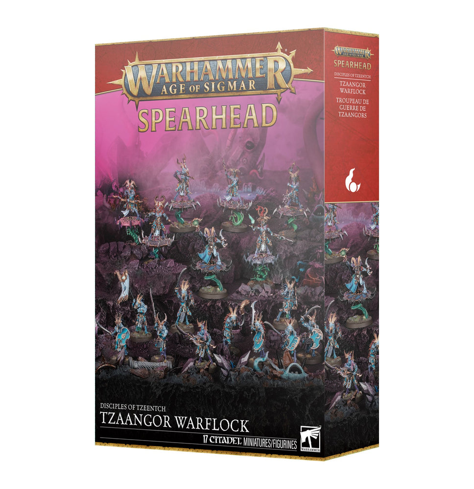 WARHAMMER: AGE OF SIGMAR SPEARHEAD TZAANGOR WARFLOCK