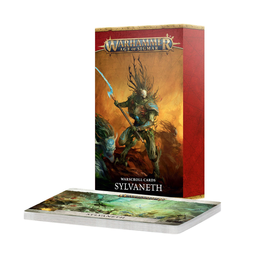 WARHAMMER: AGE OF SIGMAR WARSCROLL CARDS SYLVANETH