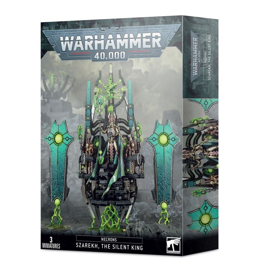 WARHAMMER 40,000 NECRONS SZAREKH THE SILENT KING