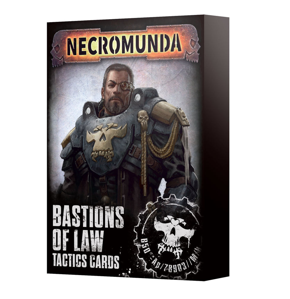NECROMUNDA BASTIONS OF LAW TACTICS CARDS