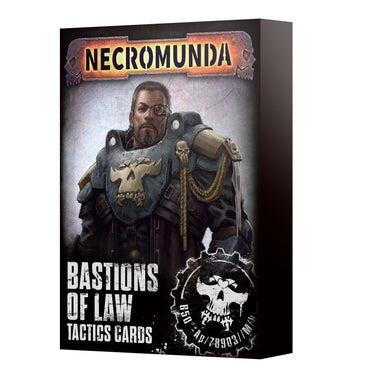 NECROMUNDA BASTIONS OF LAW TACTICS CARDS