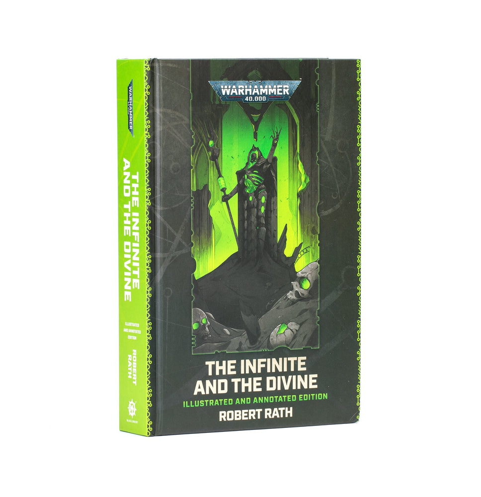 WARHAMMER 40,000 THE INFINITE AND THE DIVINE ILLUSTRATED HARDBACK