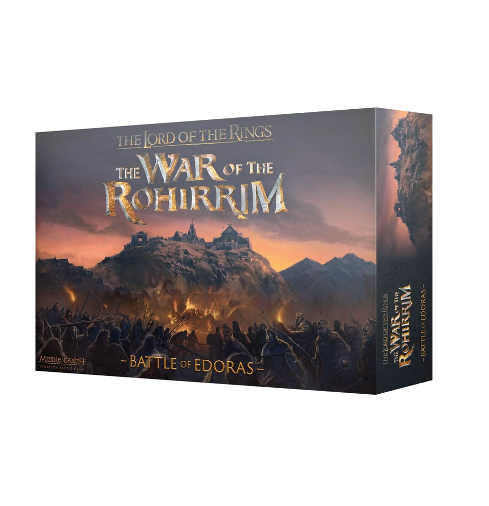 THE LORD OF THE RINGS THE WAR OF THE ROHIRRIM BATTLE OF EDORAS