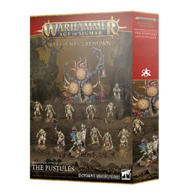 WARHAMMER: AGE OF SIGMAR MAGGOTKIN OF NURGLE THE PUSTULES