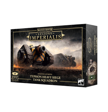WARHAMMER THE HORUS HERESY LEGIONS IMPERIALIS TYPHON HEAVY SIEGE TANK SQUADRON