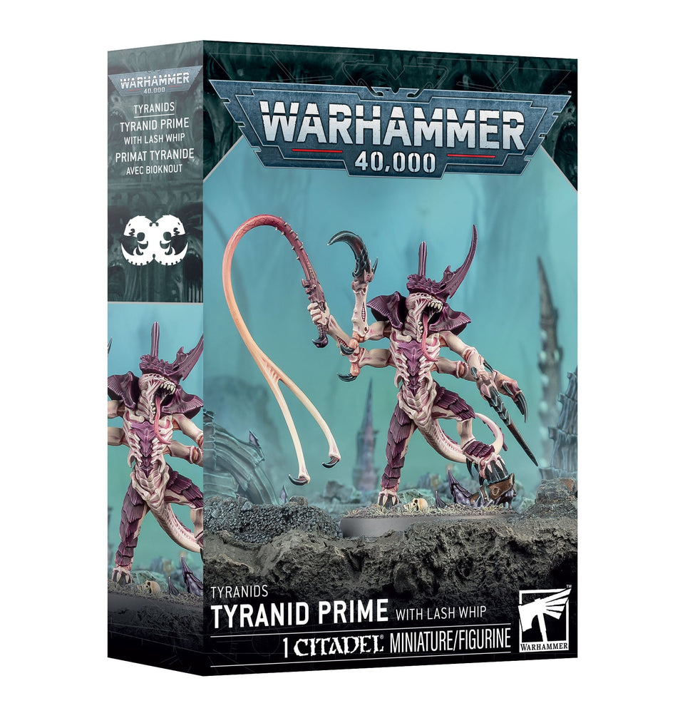 WARHAMMER 40,000 TYRANIDS TYRANID PRIME WITH LASH WHIP