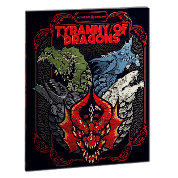 DND RPG TYRANNY OF DRAGONS ALT COVER