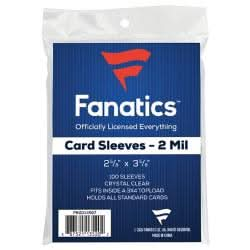 FANATICS SOFT SLEEVES 0100ct