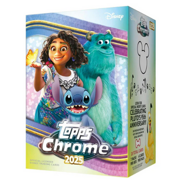 TOPPS 2025 DISNEY CHROME VALUE BOX