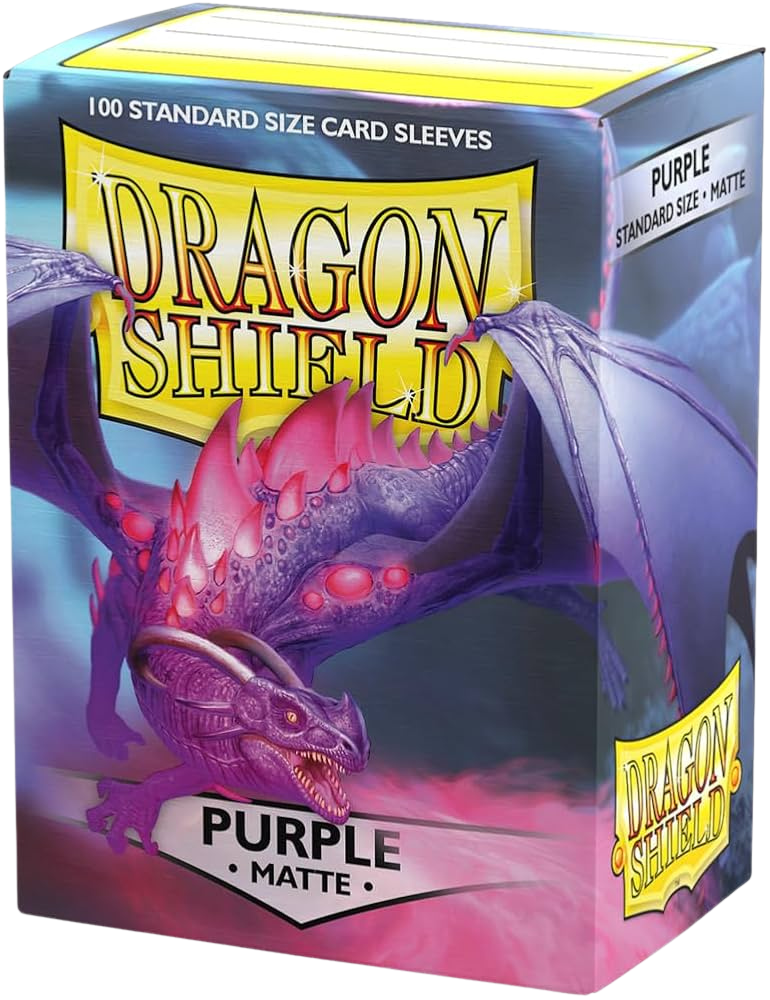 DRAGON SHIELD SLEEVES MATTE PURPLE 100CT