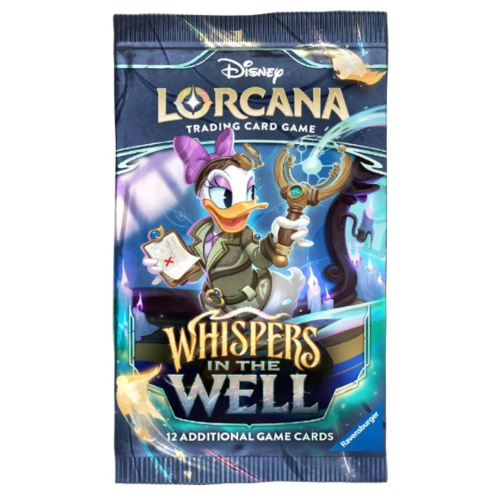 DISNEY LORCANA SET 10 WHISPERS IN THE WELL BOOSTER PACK
