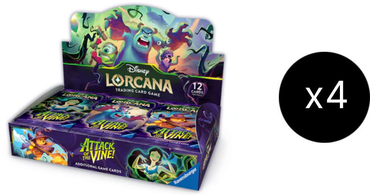 DISNEY LORCANA SET 13 ATTACK OF THE VINE BOOSTER CASE PRE ORDER ^ JULY 17/JULY 24