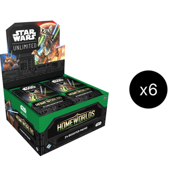 STAR WARS UNLIMITED HOMEWORLDS BOOSTER CASE PRE ORDER ^ OCT 9/26