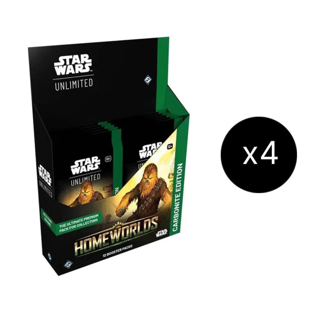STAR WARS UNLIMITED HOMEWORLDS CARBONITE BOOSTER BOX CASEPRE ORDER ^ OCT 9/26