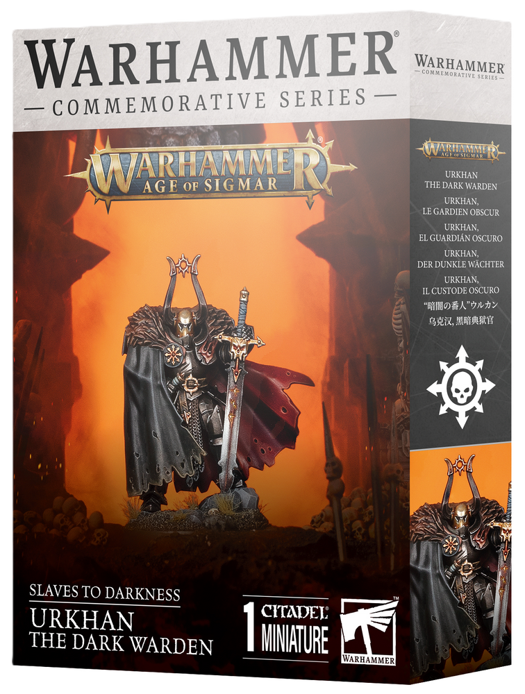 WARHAMMER: AGE OF SIGMAR SLAVES TO DARKNESS URKHAN THE DARK WARDEN