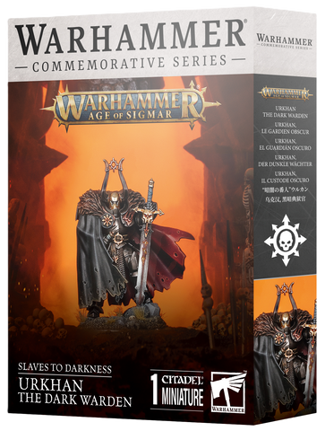 WARHAMMER: AGE OF SIGMAR SLAVES TO DARKNESS URKHAN THE DARK WARDEN