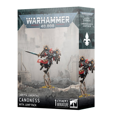 WARHAMMER 40,000 ADEPTA SORORITAS SISTERS OF BATTLE CANONESS W/ JUMP PACK